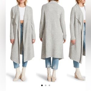 BB Dakota Steve Madden When In Doubt Open Front Cardigan NWT